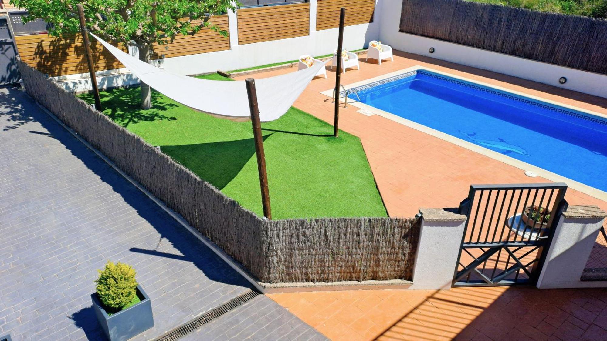 Morera Blanca Piscina, Barbacoa, Chill-Out San Mateu de Bages Екстериор снимка